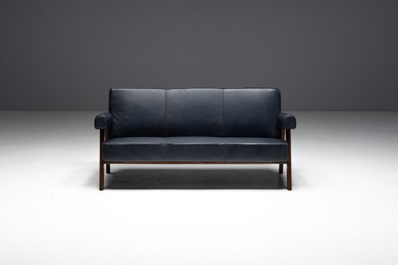 Image 1 of Divano Bridge di Le Corbusier e Pierre Jeanneret, India, anni '50