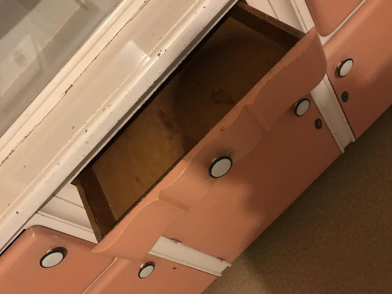 Art Deco Hungarian Buffet Cupboard, 1930 – Sideboard, Glass (photo 6 of 11)