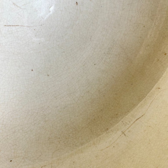 Image 1 of Creil & Montereau Terre de fer zuppiera, modello "Admiral", rossa, XIX secolo.