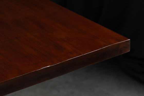 Image 1 of Minimalistischer Bambus-Esstisch im Stil von Axel Vervoordt, Frankreich, 198