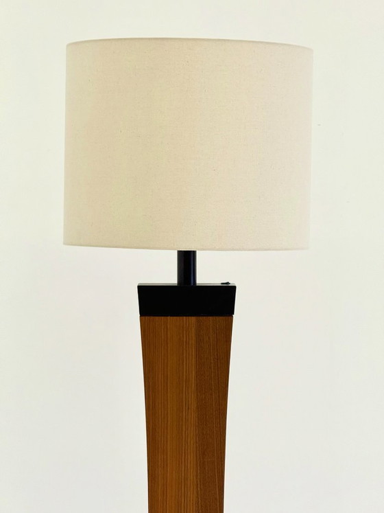 Italiaanse Mid Century Vloerlamp Van Teakhout – Vloerlampen, Wood, Metal (photo 12 of 23)