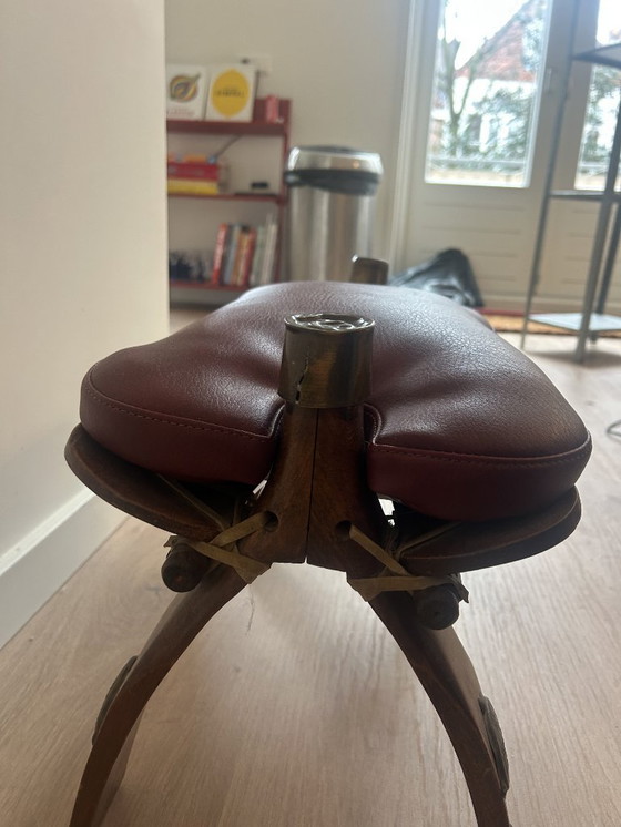 Image 1 of Camel footstool vintage red | Perfect condition