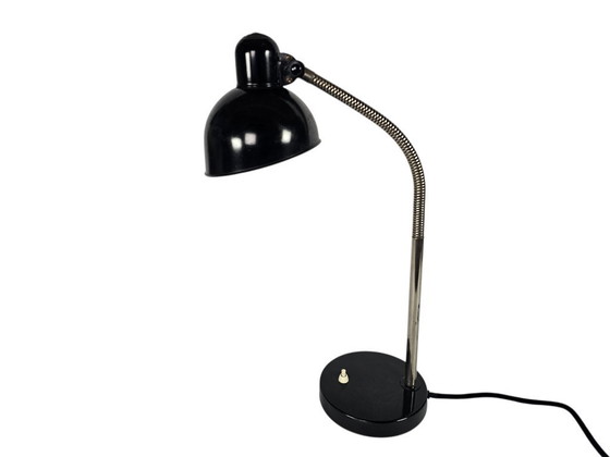 Image 1 of Kaiser Idell - design Christian Dell - bureaulamp - metaal - emaille - Duitsland - 2e kwart 20e eeuw