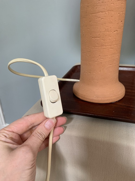 Vintage IKEA Terracotta Table lamp – Model Typ B 211 (1980s/1990s) – Ceramic (photo 12 of 15)