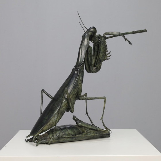 Image 1 of Scultura Mantide religiosa - Sonata nuziale di Anne Shingleton 1995