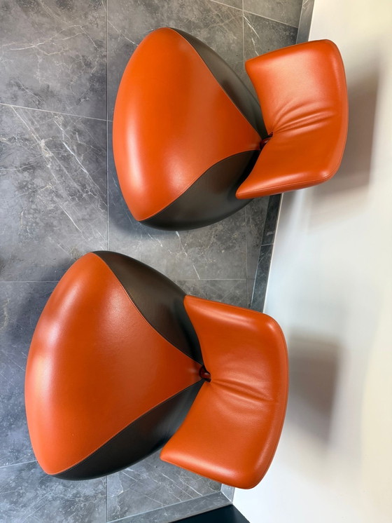 Image 1 of 2 Leolux  Pallone Chairs 