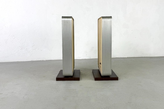 Bertagni (BES) Geostatic speakers, model D60 - 1970s. – Decorative Objects, Wood (photo 2 of 10)