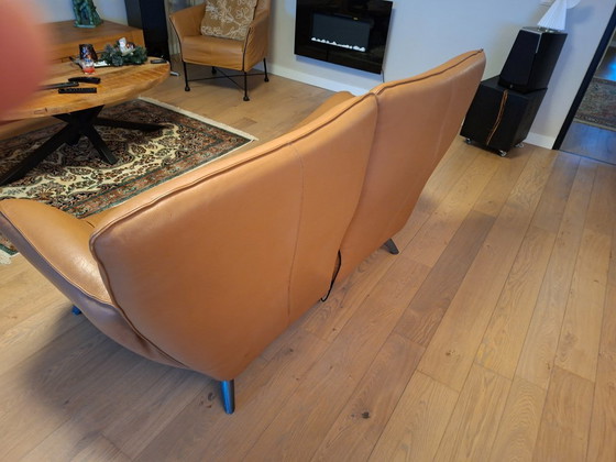 Image 1 of Leolux Panta Rhei 2-zits leder elektrisch izgs