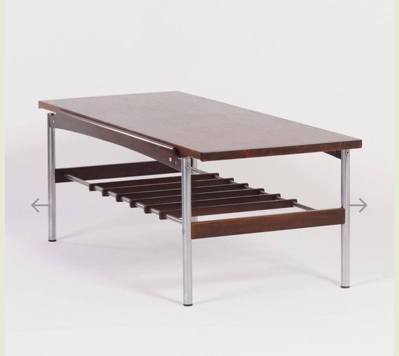 Image 1 of Table basse en palissandre Louis van Teeffelen