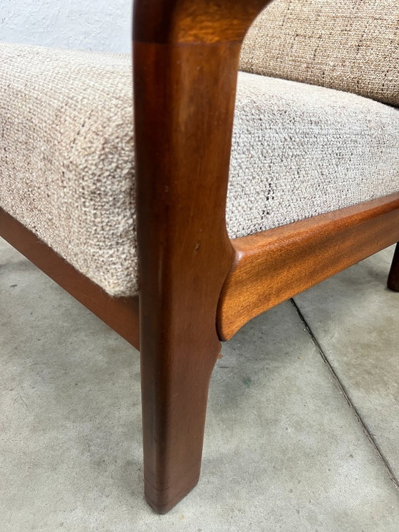 Image 1 of Vintage Teakhouten Scandinavische Fauteuil, 1960's