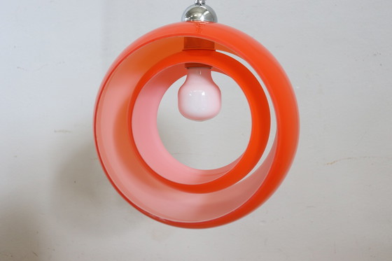 Image 1 of Pendant Lamp in Murano Glass by Carlo Nason for Mazzega, 1960s