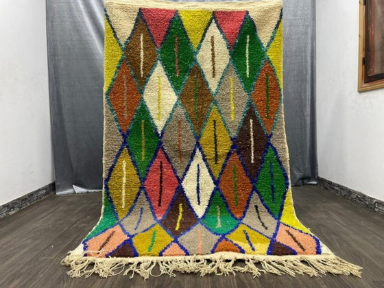 Image 1 of Tapis berbères veelkleurige en laine 250cmx150cm