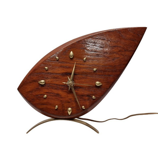 Mid Century electric clock Jacob Palmtag