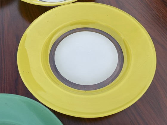 Image 1 of Suppenteller aus der Mitte des 20. Jahrhunderts von Duralex, 6er-Set, 1960er Jahre