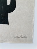 Klaas Gubbels - Woodcut - "Naples" - artglass