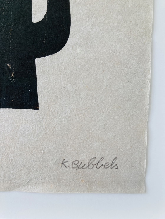 Image 1 of Klaas Gubbels - Xilografia - "Napoli" - artglass