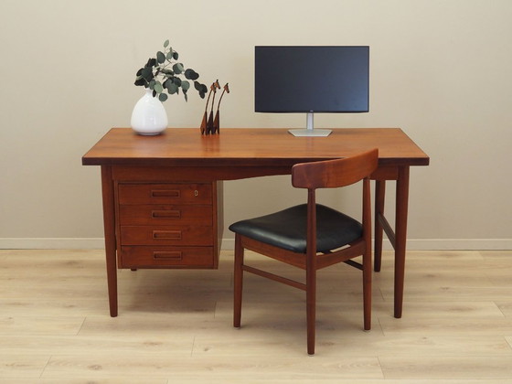 Image 1 of Scrivania in teak, design danese, anni '70, produzione: Danimarca