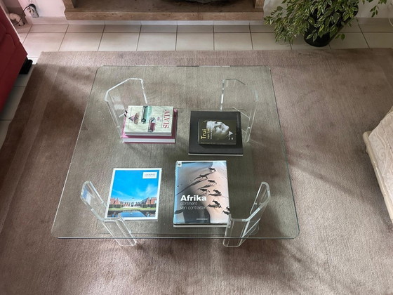 Image 1 of Glass coffee table brand Fogia