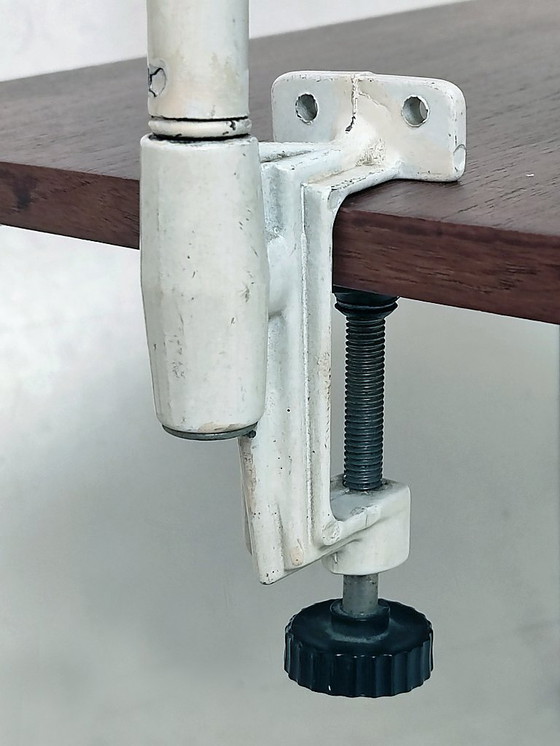 Image 1 of tafellamp klemlamp industrieel design