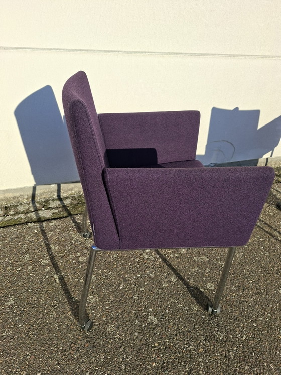 Image 1 of 6x Artifort Paco, eettafelstoel, diverse kleuren