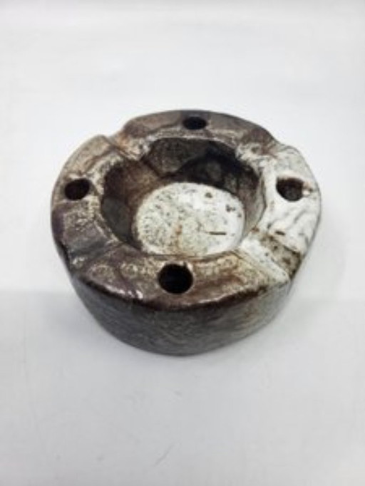 Alsatian stoneware ceramic pottery, glazed, France, 1950