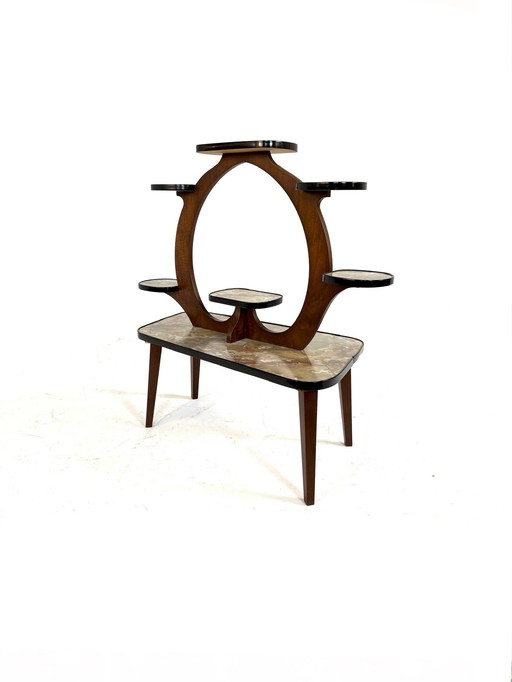 Vintage XL plantentafel ‘60