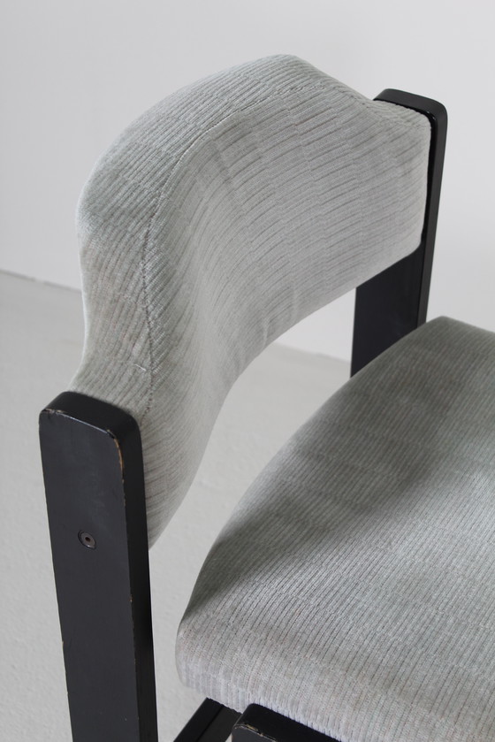 Image 1 of 6X Vintage Dining Chairs - Brutalist 1970s