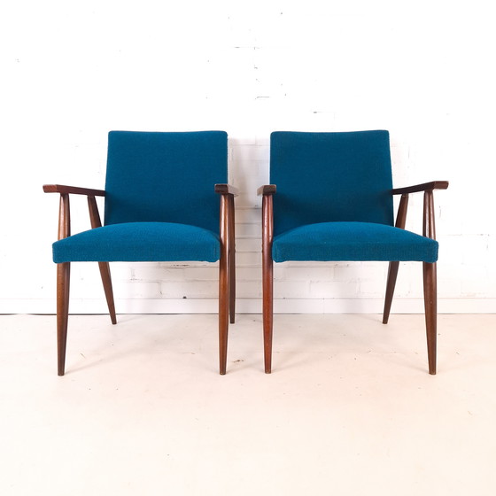 Image 1 of 2x vintage fauteuil