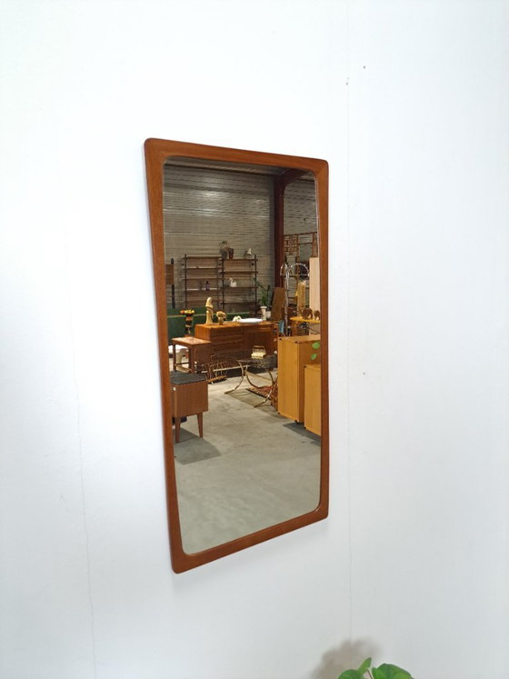 Image 1 of Deense teak set met AP Mobler ladekast en spiegel