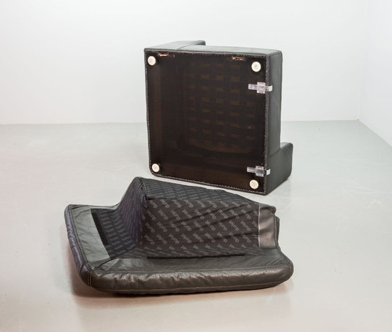 Canapé modulaire Jeep en cuir gris, années 1970, ensemble de 4 – Durlet, Canapés modulables, Leather (photo 38 of 38)