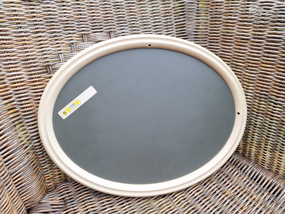 Vintage Oval Mirror Tiger – Tiger plastics, Glass, Plastic (photo 3 of 5)