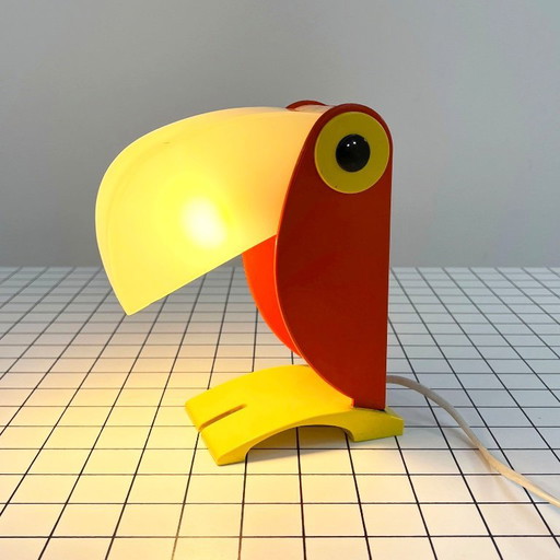 Toucan Table Lamp by Old Timer Ferrari, 1960s