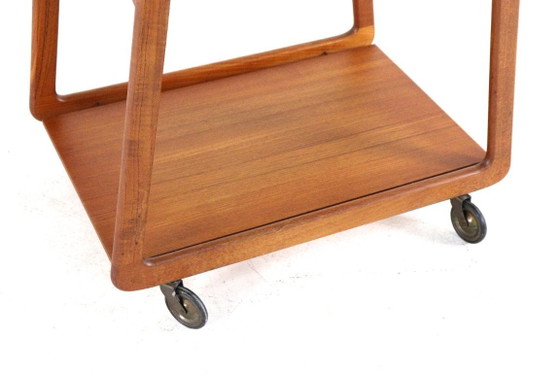 Image 1 of Sika mobler trolley 'Knebel' met omkeerbaar 'dien'blad vintage Deens