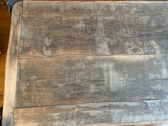 Image 1 of Robuuste Salontafel Bijzettafel met Klauwen