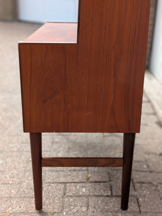 Image 1 of Vintage Danish Teak Wood Cabinet / Bookcase 1960s