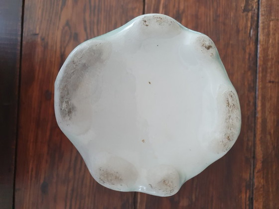 Art Nouveau barbotine vase 29 cm - in perfect condition, Ceramic, Multi Color (photo 13 of 13)