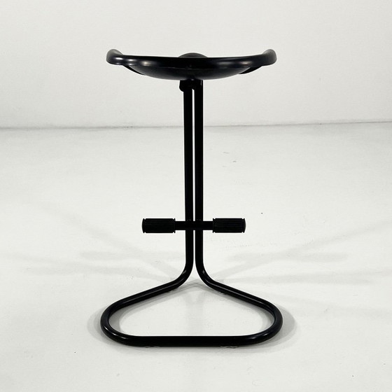 Image 1 of Tabouret tracteur noir de Rodney Kinsman pour Bieffeplast, années 1970