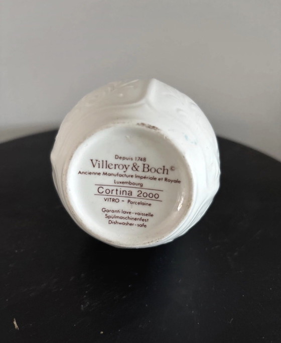 Image 1 of miniature vase by Villeroy & Boch from the Cortina 2000 collection