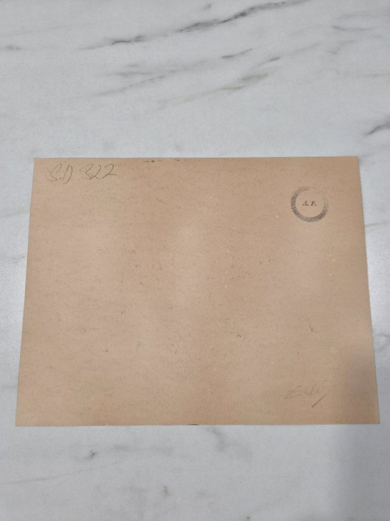Salvador Dalí (1904-1989) - Cavallo Surrealista – Dipinti e disegni, Carta (photo 4 of 5)