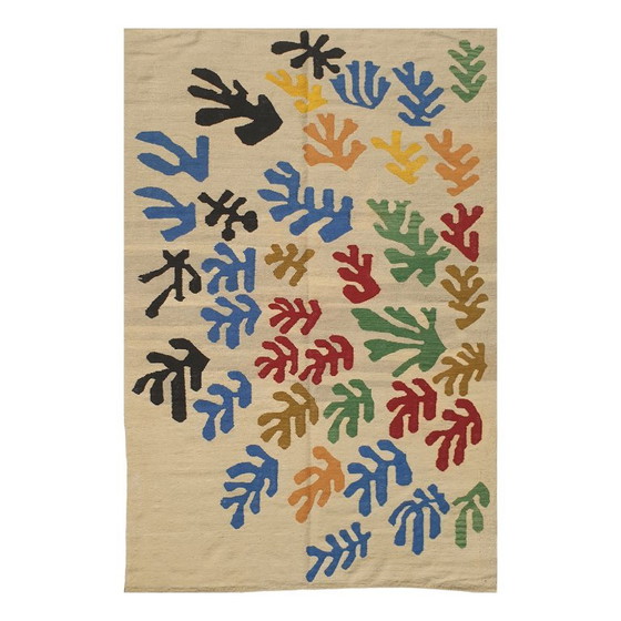 Tappeto Arazzo Henri Matisse La Gerbe 1953 | Lana Tessuta a Mano | 170×258 cm – Tappeti, Cotton, Wool (photo 3 of 12)