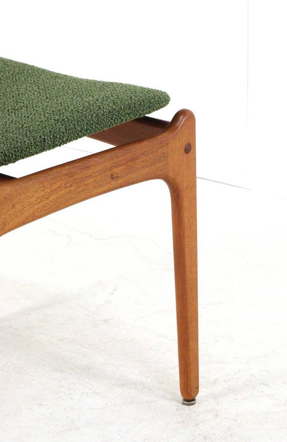 Image 1 of Ensemble de 4 chaises rembourrées Erik Buch pour O.D. Mobler modèle 49