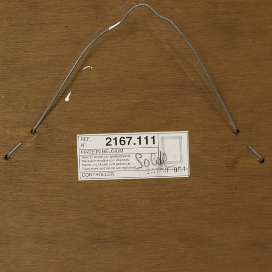 Image 1 of Zeldzame Design Spiegel met Console Zilver Goud Deknudt