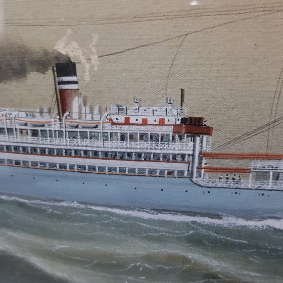 Image 1 of C. Cowland Gouache SS Highland Laddie