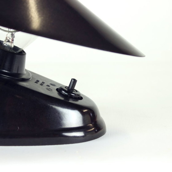 Image 1 of Lámpara de baquelita marrón del equipo Bauhaus para Esc Zukov, década de 1930