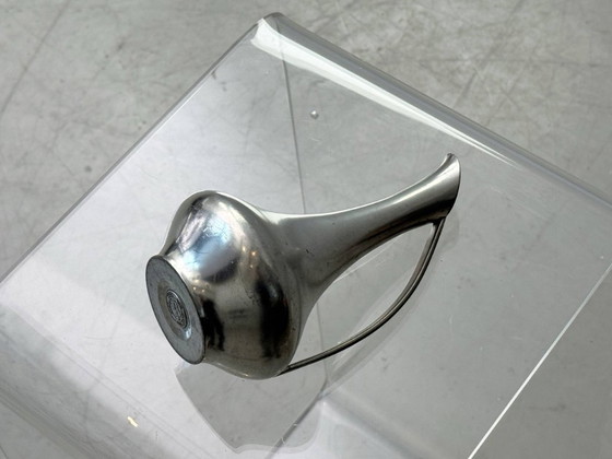 Image 1 of Cruche/vase en étain, forme organique, Suisse, années 1970