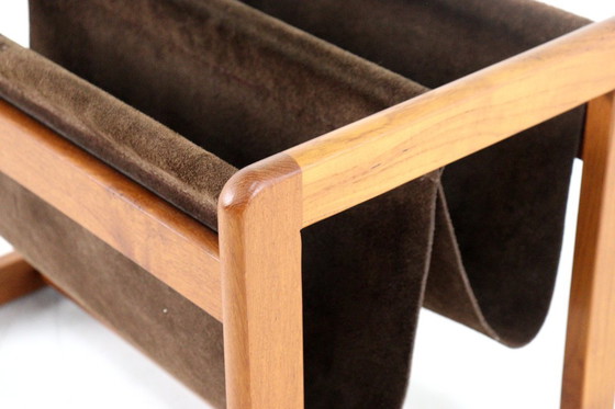 Image 1 of Vidbjerg mobelfabrik magazine rack vintage Danish