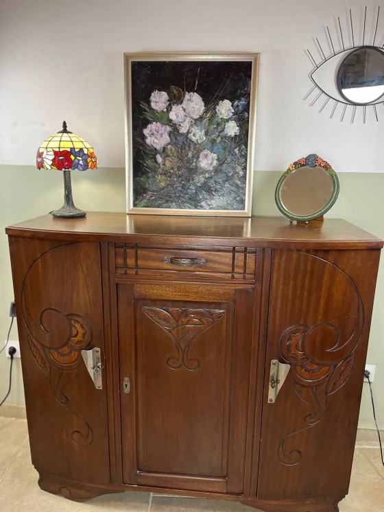 Credenza Art Déco – Armadi contenitori, Wood, Metal, Art Deco (photo 4 of 21)