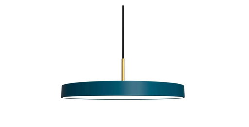 Lampe design Umage Asteria Mini bleu pétrole (1)