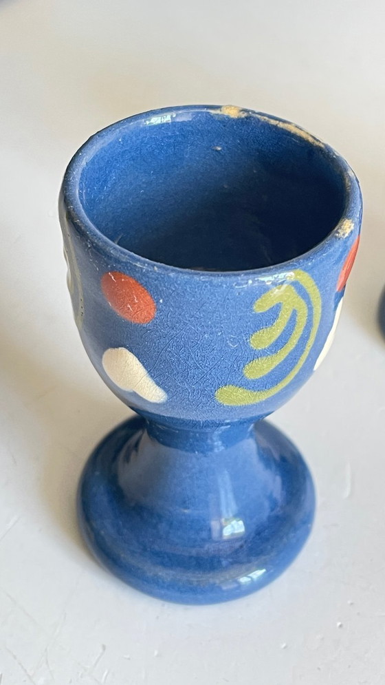 Image 1 of Portauova vintage in ceramica alsaziana