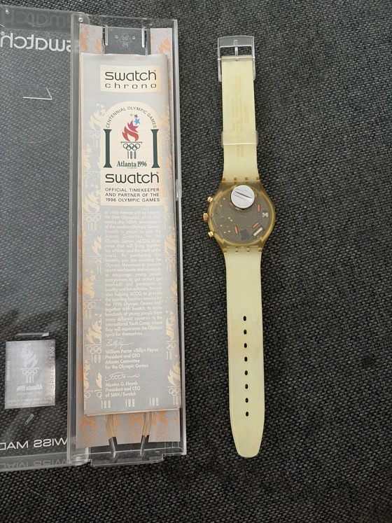 Image 1 of Swatch Olympic Games 1948 London watch – new in original packaging